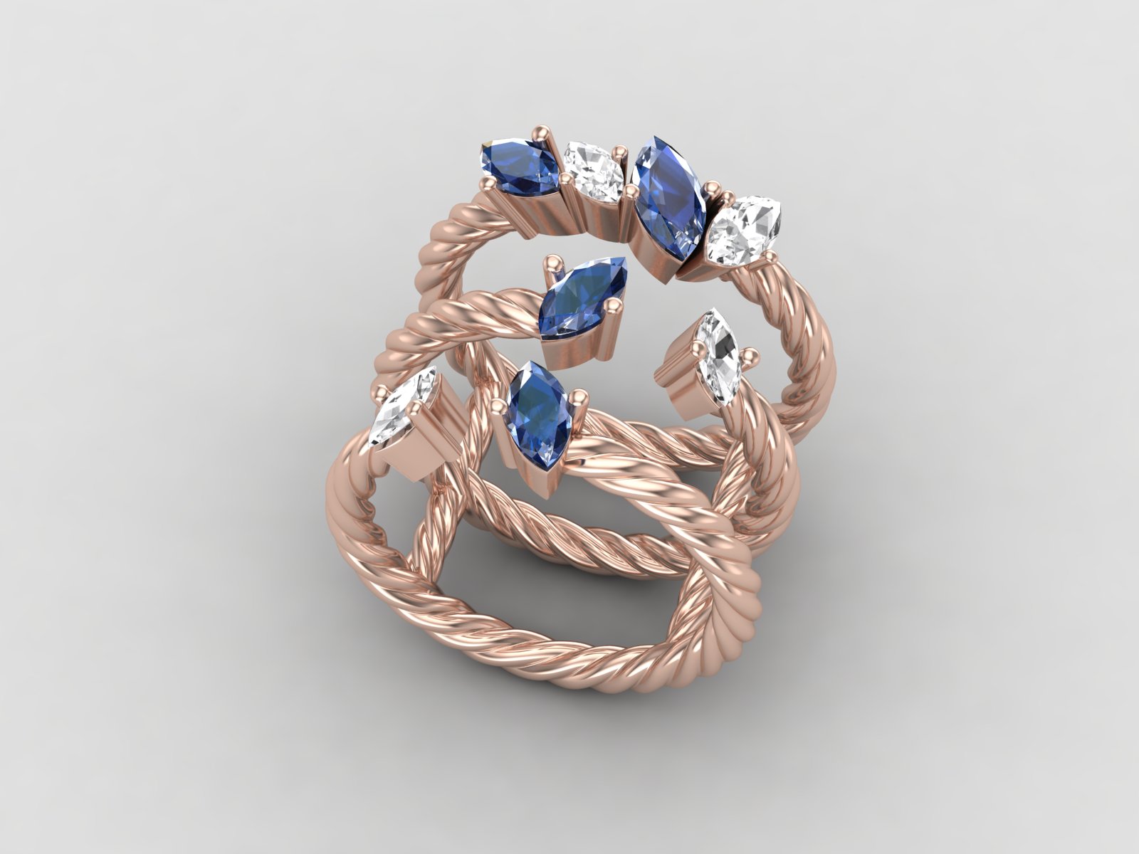 Celestial Twine Ring