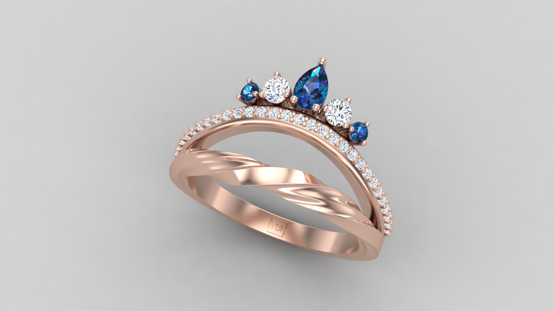 Celestial Crown Ring